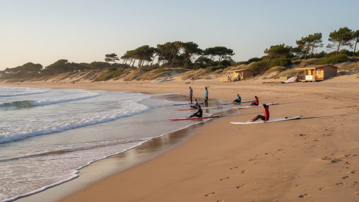 découvrez les meilleurs spots de surf dans les landes adaptés aux débutants, avec des conseils pour apprendre en toute sécurité et profiter des vagues idéales.