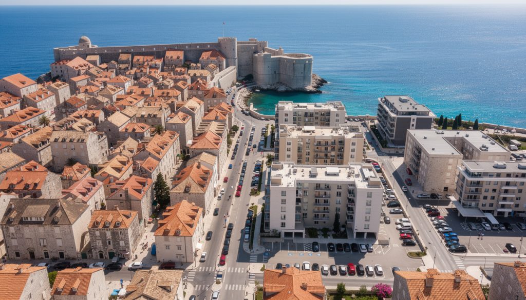 découvrez les meilleurs quartiers où loger à dubrovnik pour visiter la ville tout en stationnant facilement votre voiture, alliant confort et praticité pour un séjour réussi.