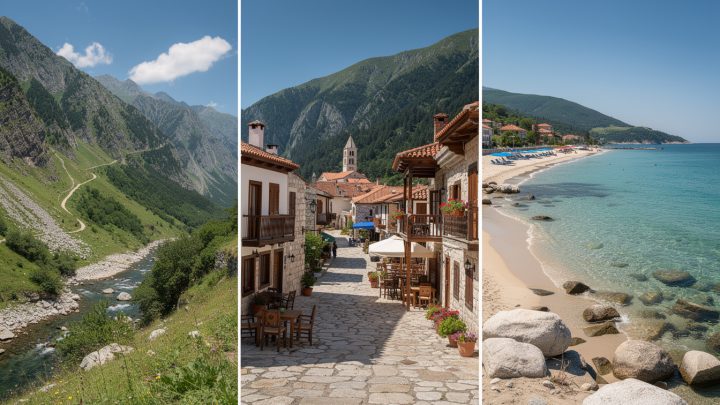 découvrez un itinéraire de deux semaines en albanie, alliant montagnes impressionnantes, villes historiques et plages magnifiques pour une aventure inoubliable.