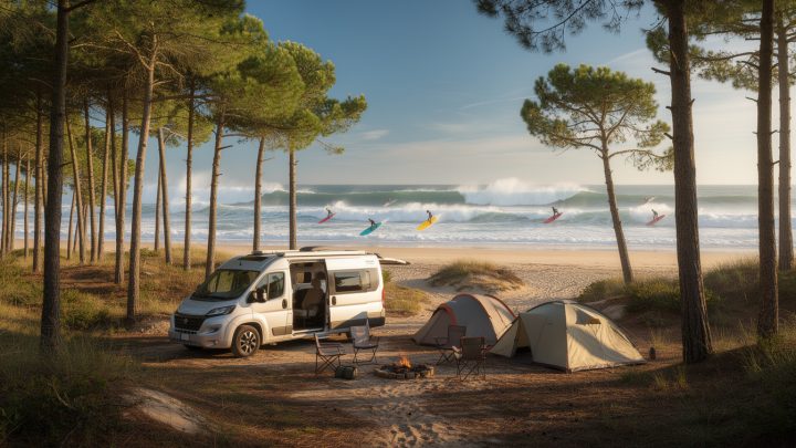découvrez les meilleurs campings dans les landes proches des spots de surf idéaux. choisissez la station parfaite pour allier vacances en plein air et sessions de surf inoubliables.