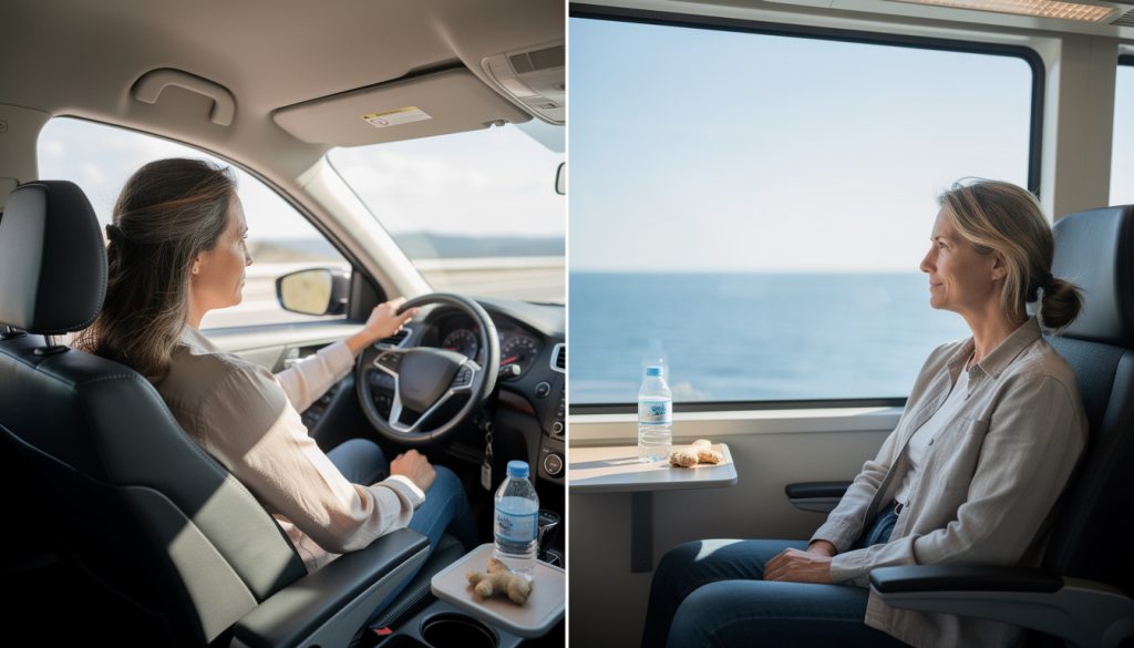 découvrez des conseils pratiques pour prévenir le mal des transports en voiture ou en ferry et profiter pleinement de votre voyage.